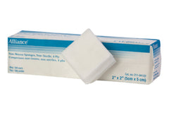 Gauze Sponge Non-Woven 4Ply Sterile 2X50/pk