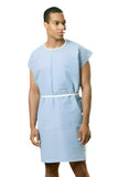 Gown Exam Disp Blue 36" x 45" X-Large, 25/cs