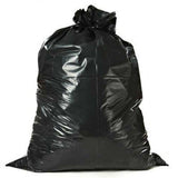 Bag Garbage 35" x 50" Strong Black, 125/cs