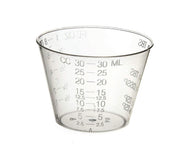 Medicine Cup Graduated Translucent Plastic 2oz 1840/cs