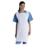 Apron Polyethylene Disposable 24 X 42" White, 100/bx